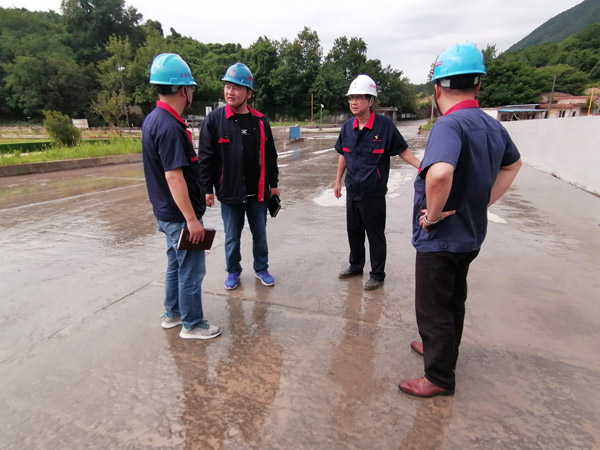 公司開展二季度安環(huán)、消防、防汛綜合大檢查