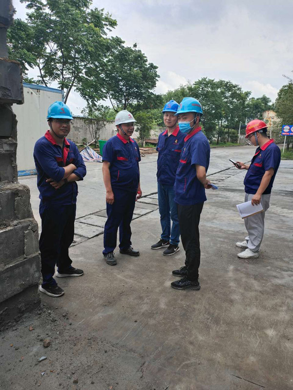公司開展二季度安環(huán)、消防、防汛綜合大檢查