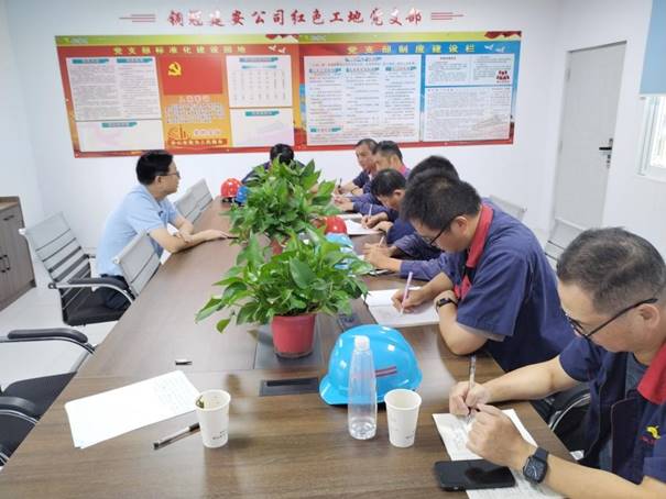 公司開(kāi)展第三季度安全、環(huán)保、消防綜合檢查 