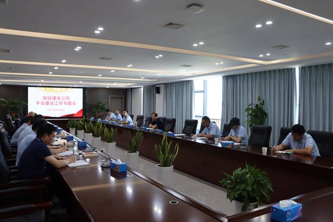 公司召開平安建設(shè)工作專題會